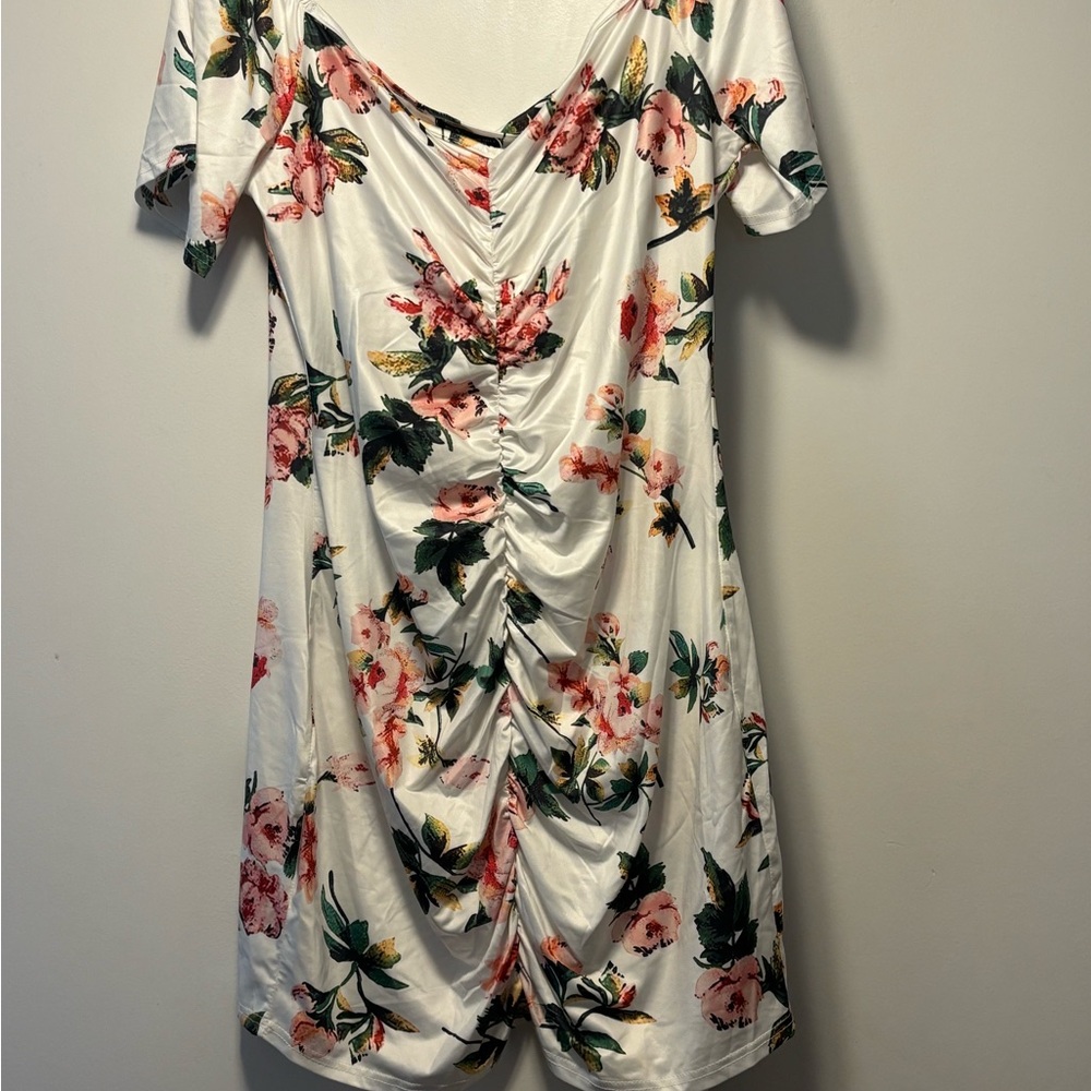 Bloom Chic Floral Print Dress